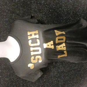 Black and Gold Custom TShirt